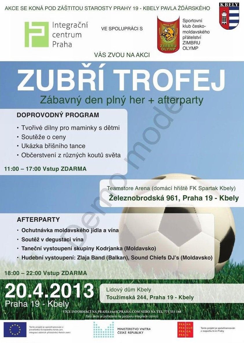 Pozvánka na doprovodní program + afterparty