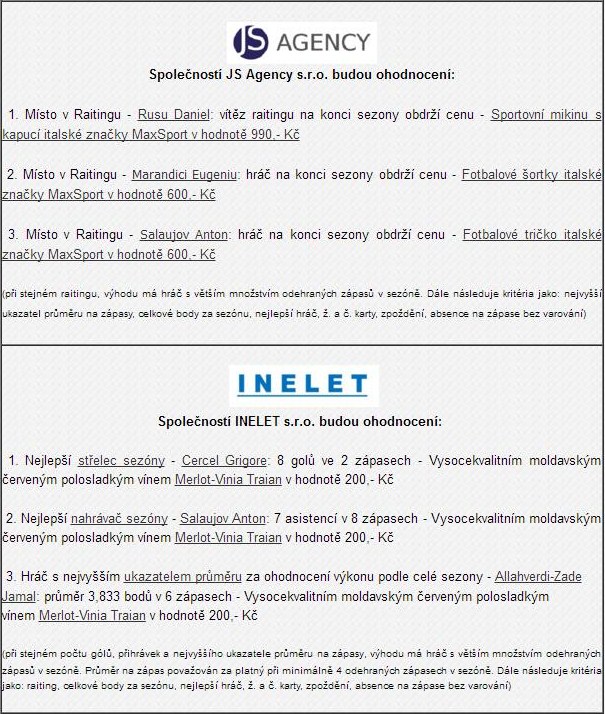 Statistika P2017 - ceny